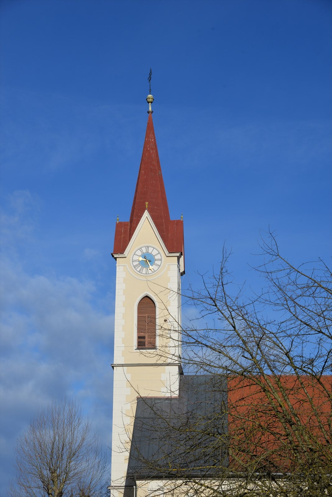 Standortansicht von Pfarrkirche Deutsch Goritz in Deutsch Goritz