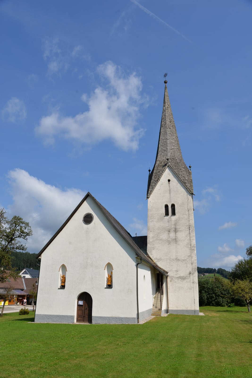 Standortansicht von Filialkirche Oberloibach in Bleiburg