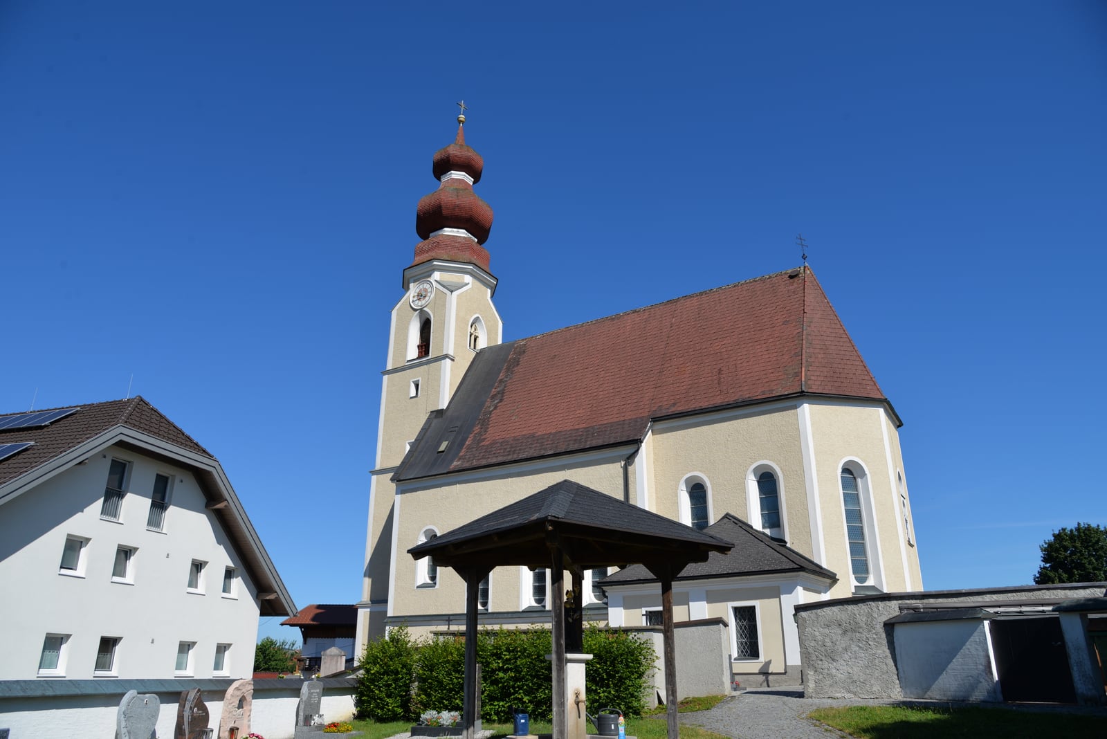 Standortansicht von Filialkirche Irrsdorf in Straßwalchen