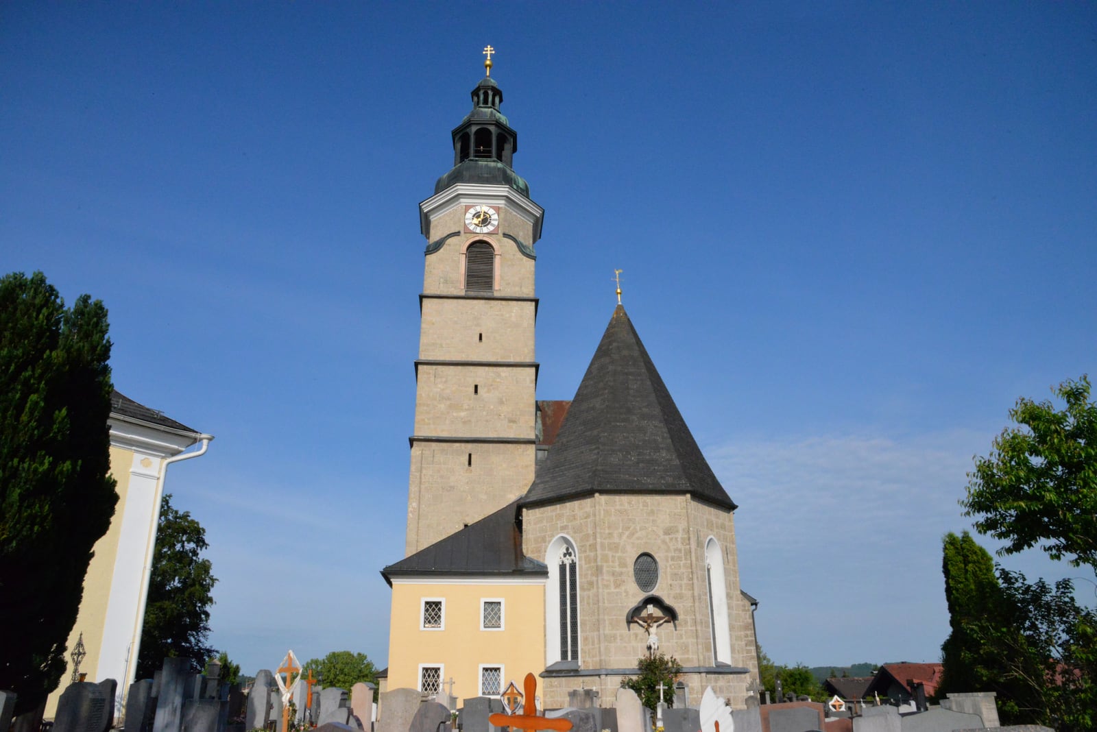 Standortansicht von Pfarrkirche Straßwalchen in Straßwalchen
