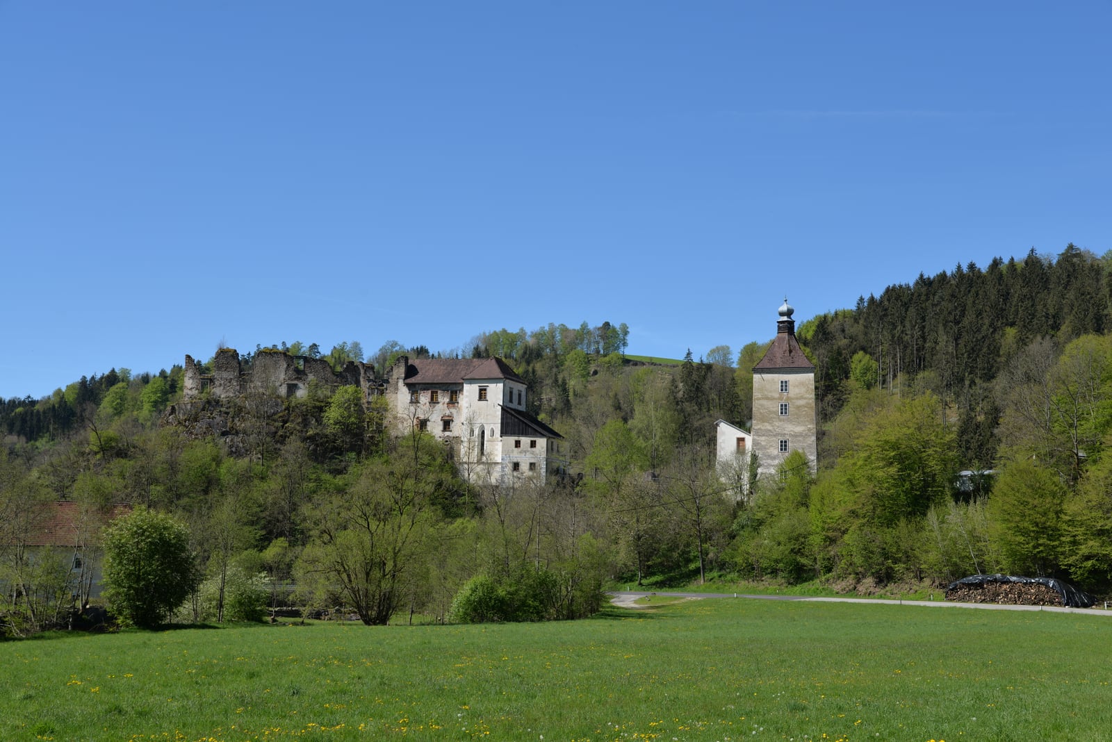 Standortansicht von Burgkapelle Reichenstein in Tragwein
