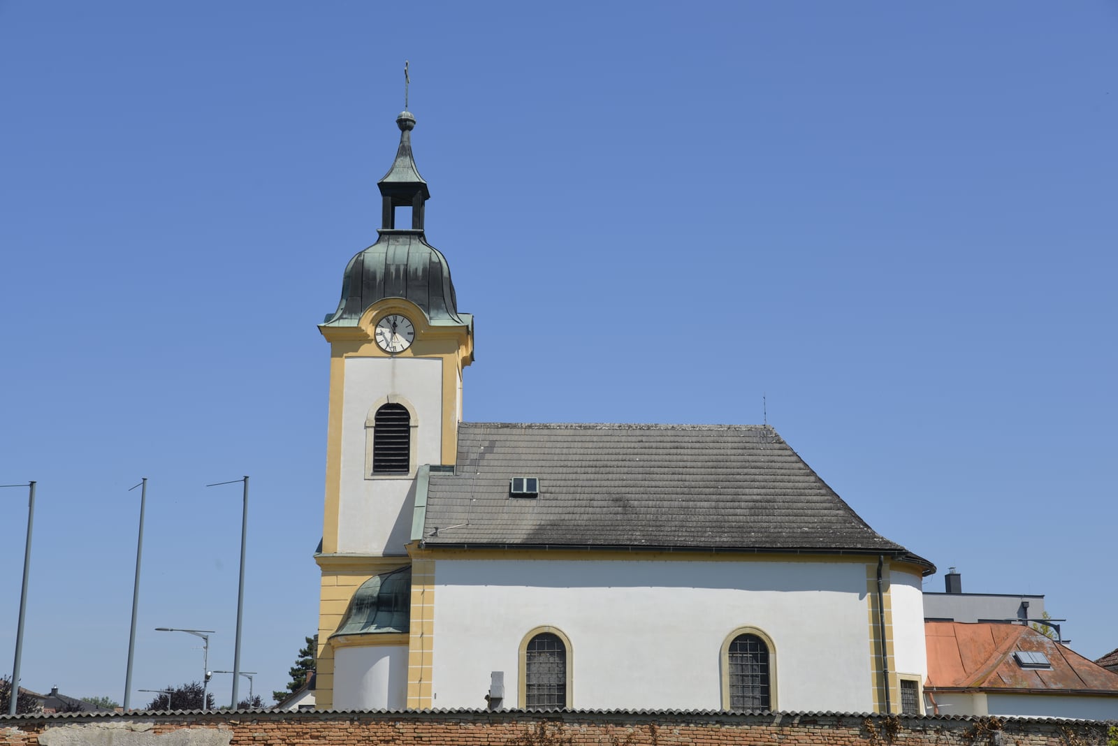 Standortansicht von Filialkirche Klein Neusiedl in Klein-Neusiedl