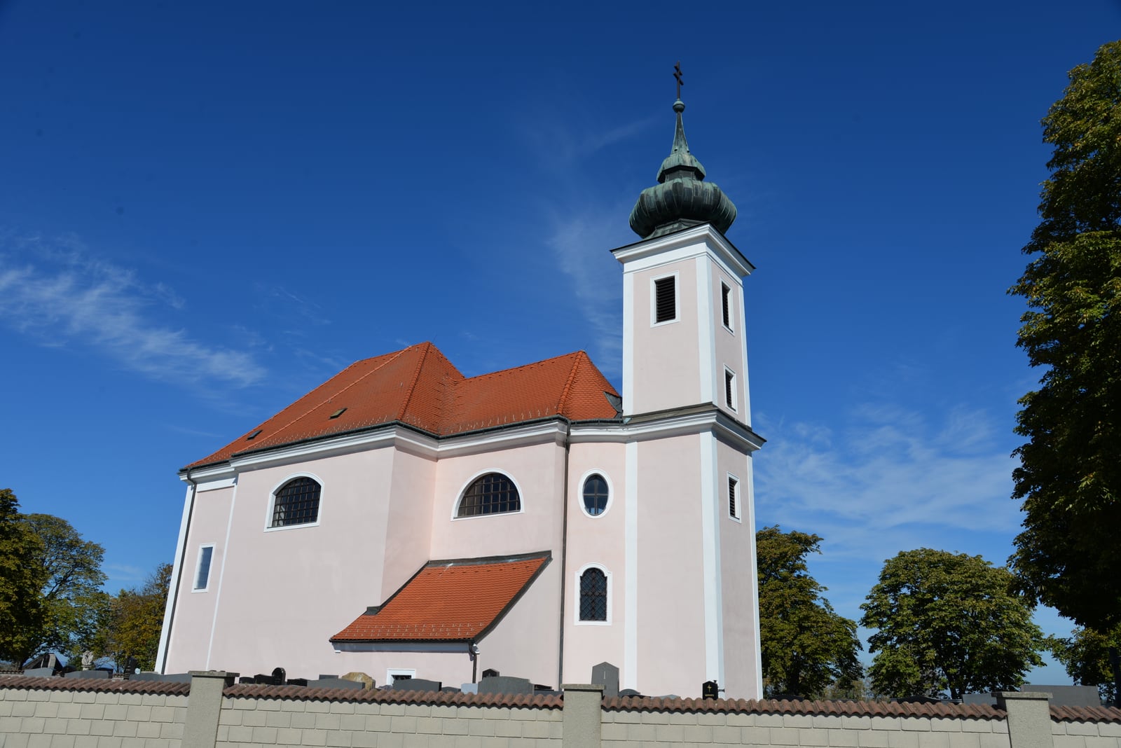 Standortansicht von Friedhofskirche Rauchenwarth in Rauchenwarth