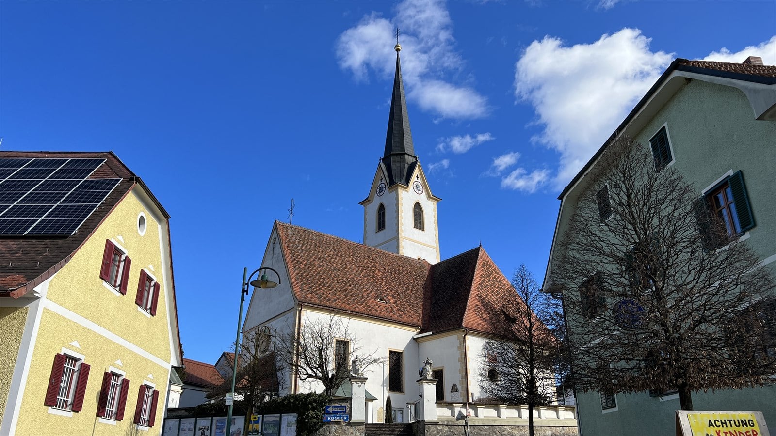 Standortansicht von Pfarrkirche Hitzendorf in Hitzendorf