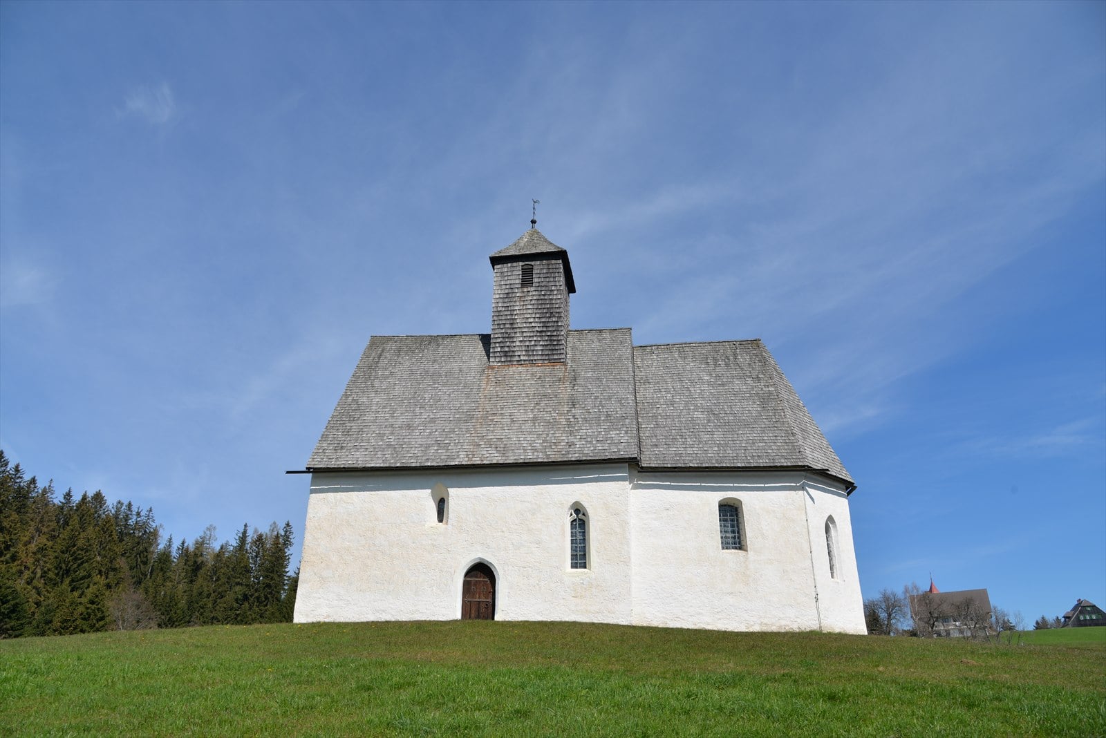 Standortansicht von Filialkirche St Leonhard in Eben St Lorenzen ob Eibiswald in Eibiswald