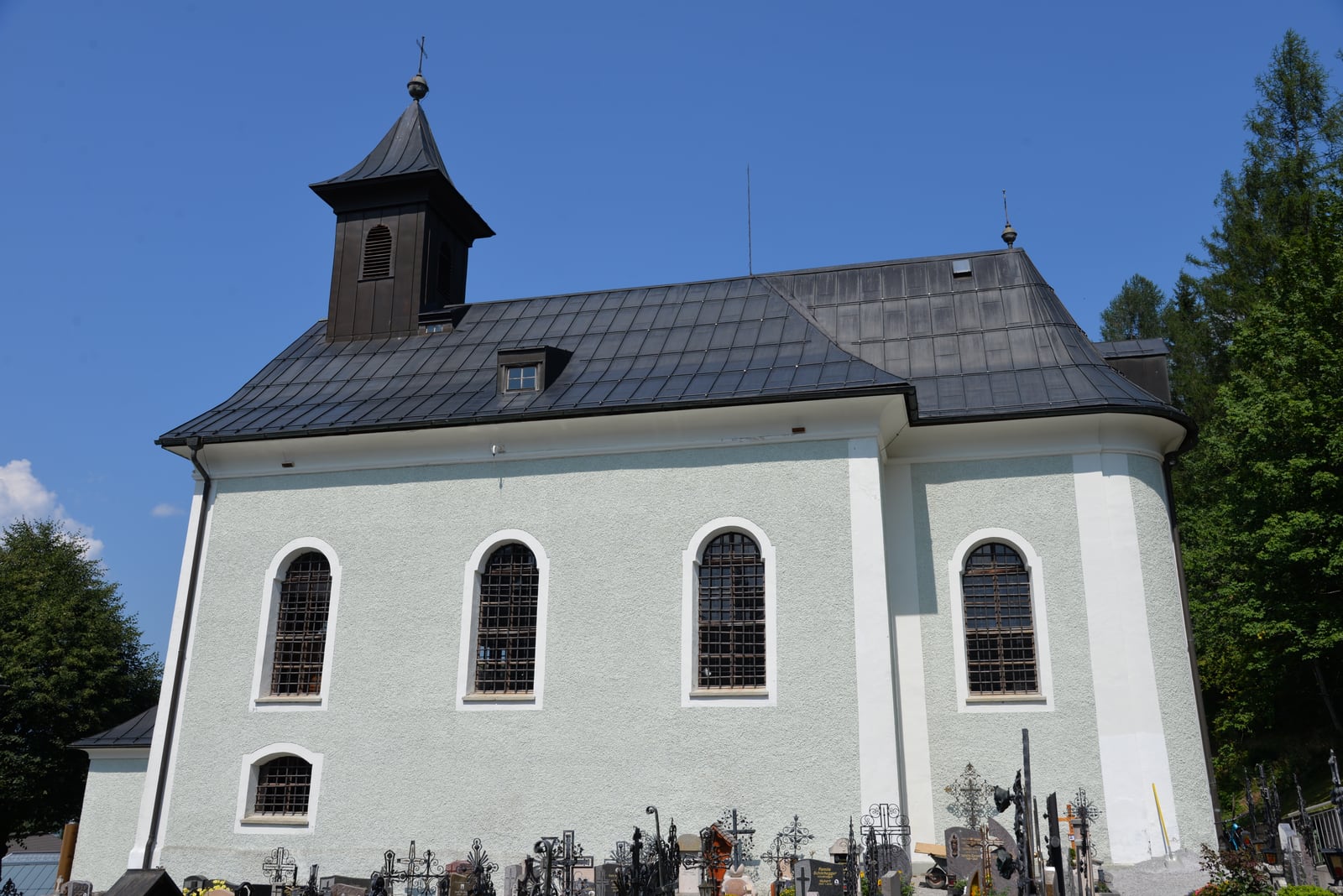 Standortansicht von Pfarrkirche Annaberg im Lammertal in Annaberg-Lungötz