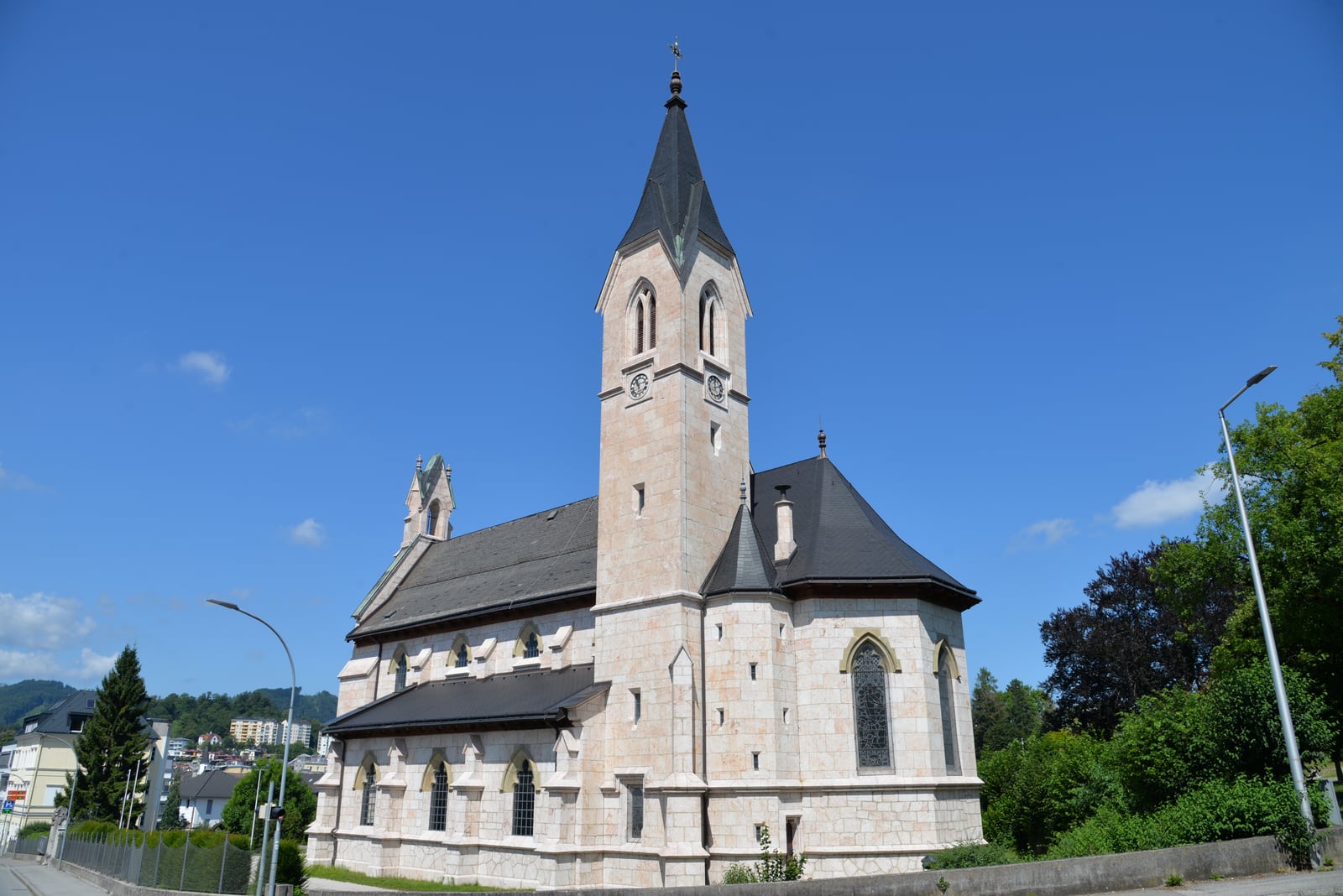Standortansicht von Evangelische Kirche Gmunden in Gmunden
