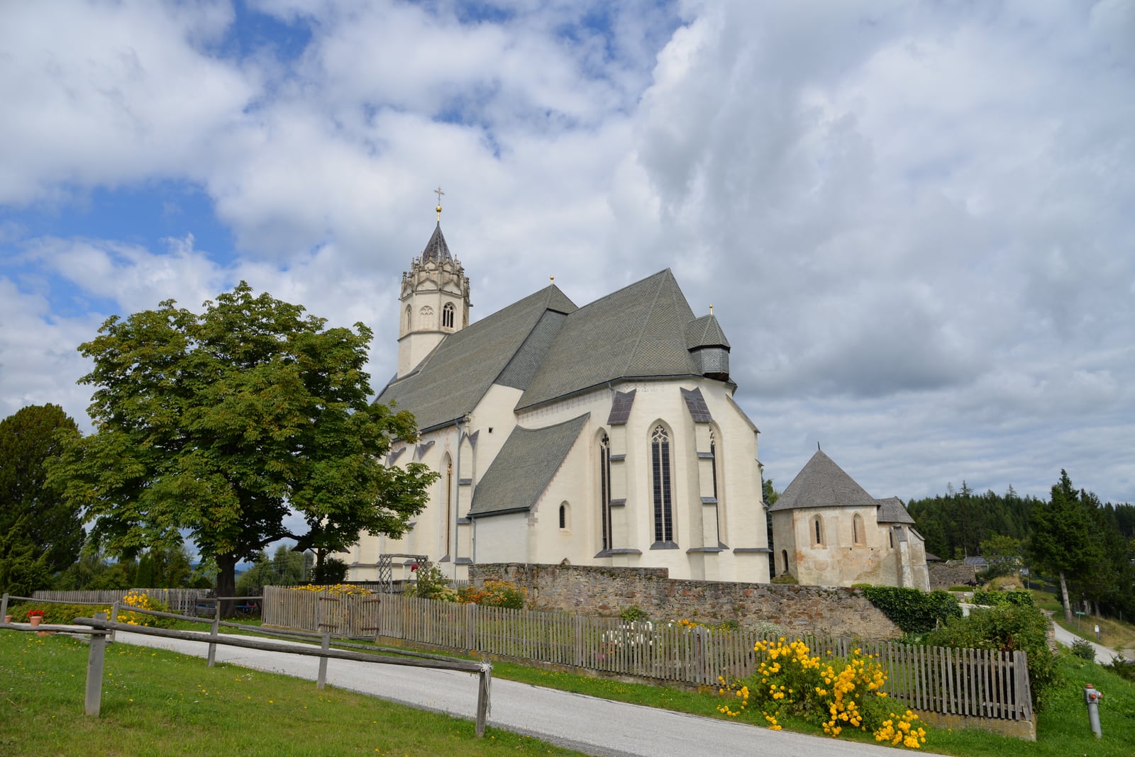 Standortansicht von Pfarrkirche Maria Waitschach in Hüttenberg