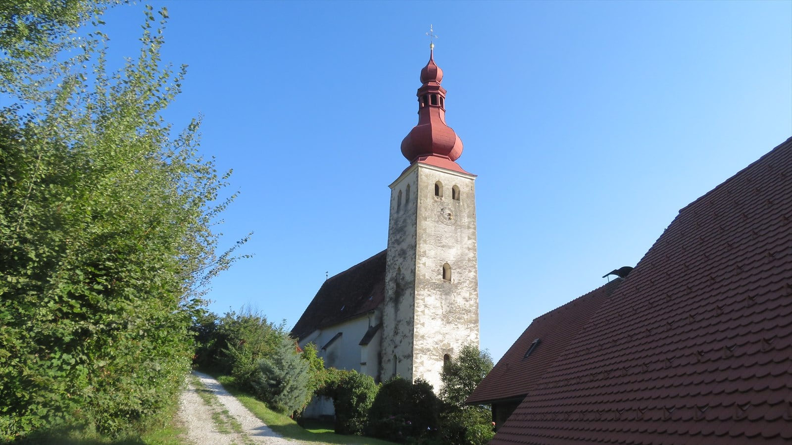 Standortansicht von Filialkirche St Johann am Kirchberg Maria Lankowitz in Maria Lankowitz