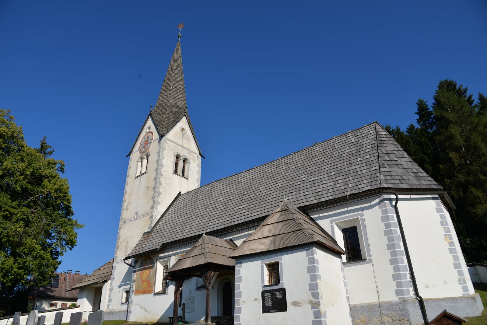 Standortansicht von Filialkirche St Margarethen am Kömmel in Bleiburg