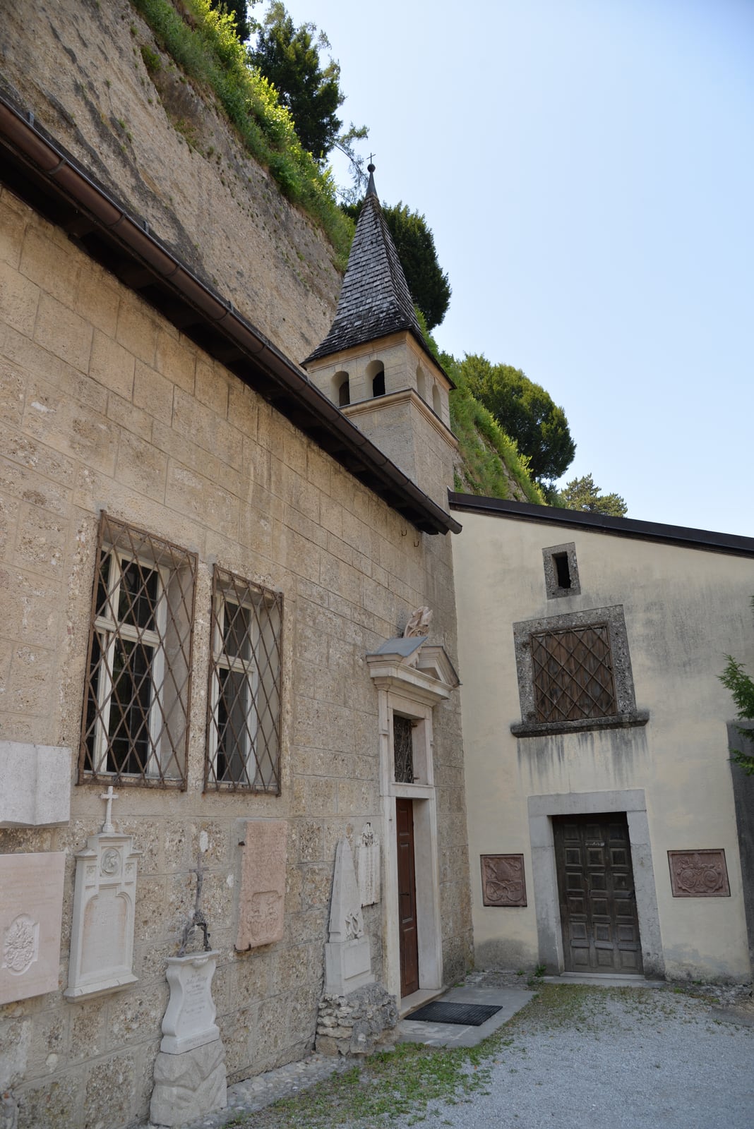 Standortansicht von Erzabtei St Peter - Kreuzkapelle in Salzburg