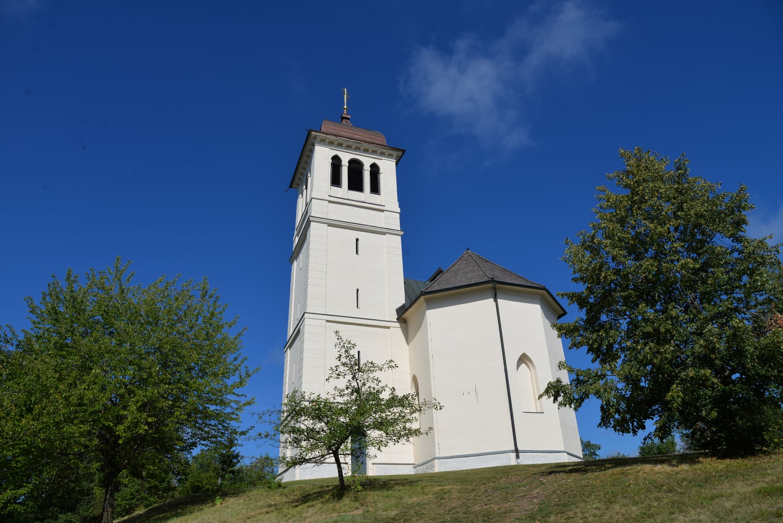 Standortansicht von Filialkirche St Katharina am Kogl St Michael ob Bleiburg in Feistritz ob Bleiburg