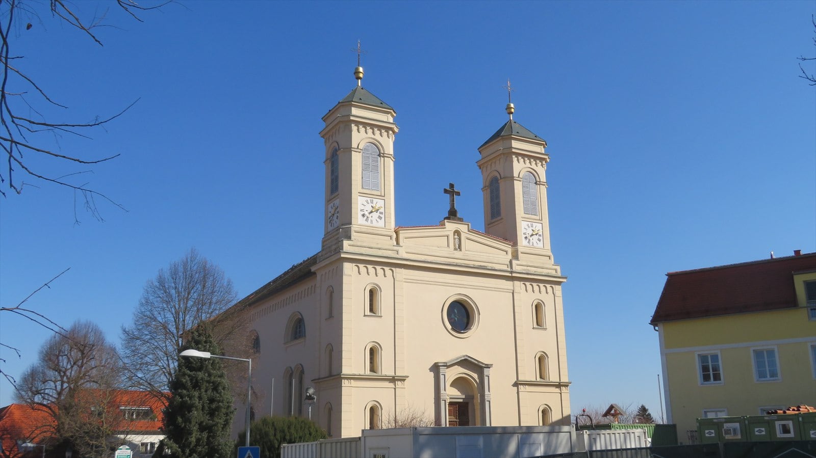 Standortansicht von Pfarrkirche Eggersdorf in Eggersdorf bei Graz