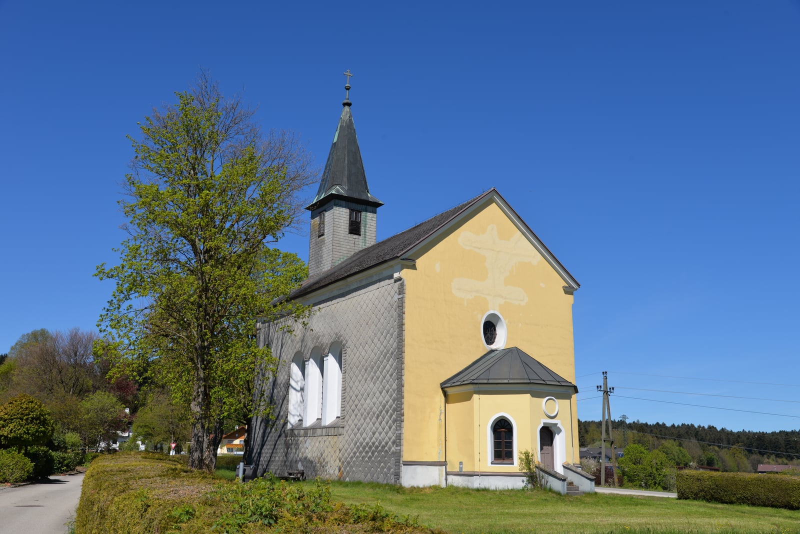 Standortansicht von Filialkirche Auleiten in Frankenmarkt