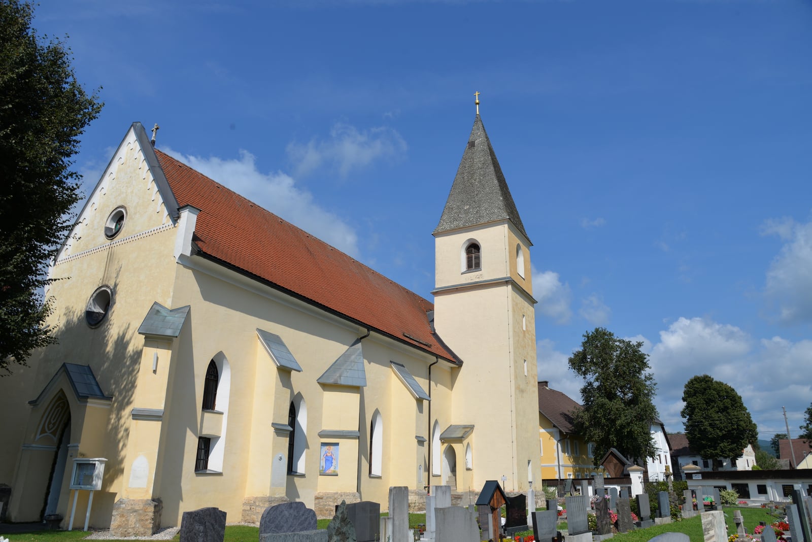 Standortansicht von Filialkirche Unterloibach in Bleiburg