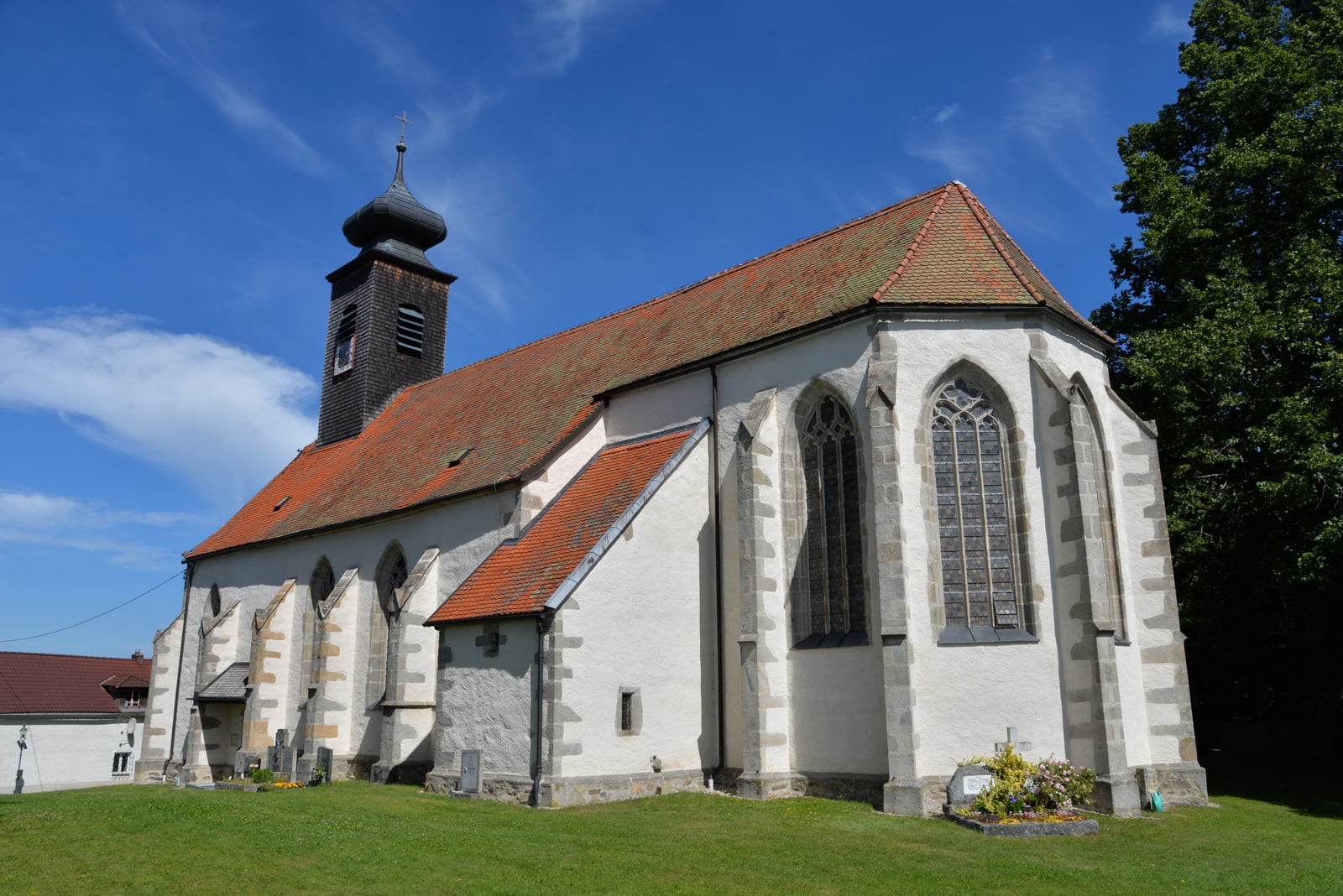 Standortansicht von Filialkirche St Peter ob Freistadt in Waldburg