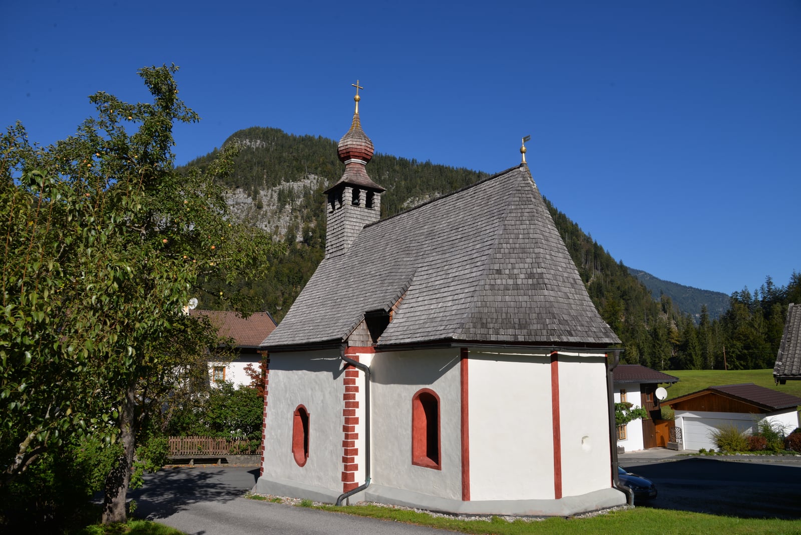 Standortansicht von Filialkirche Reit in Unken
