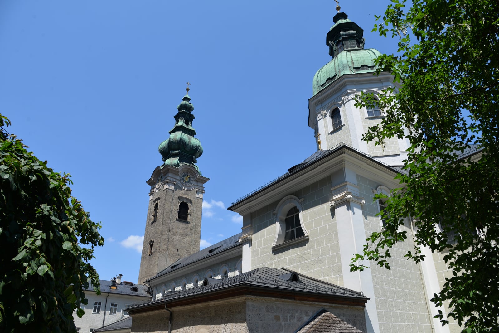 Standortansicht von Erzabtei St Peter - Stiftskirche in Salzburg