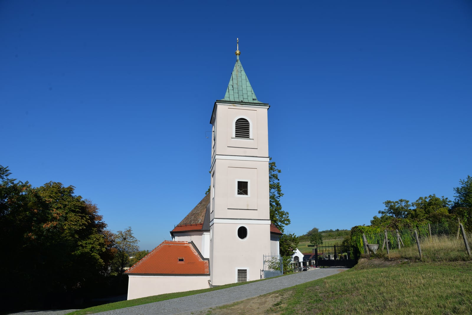 Standortansicht von Pfarrkirche Stixneusiedl in Trautmannsdorf an der Leitha