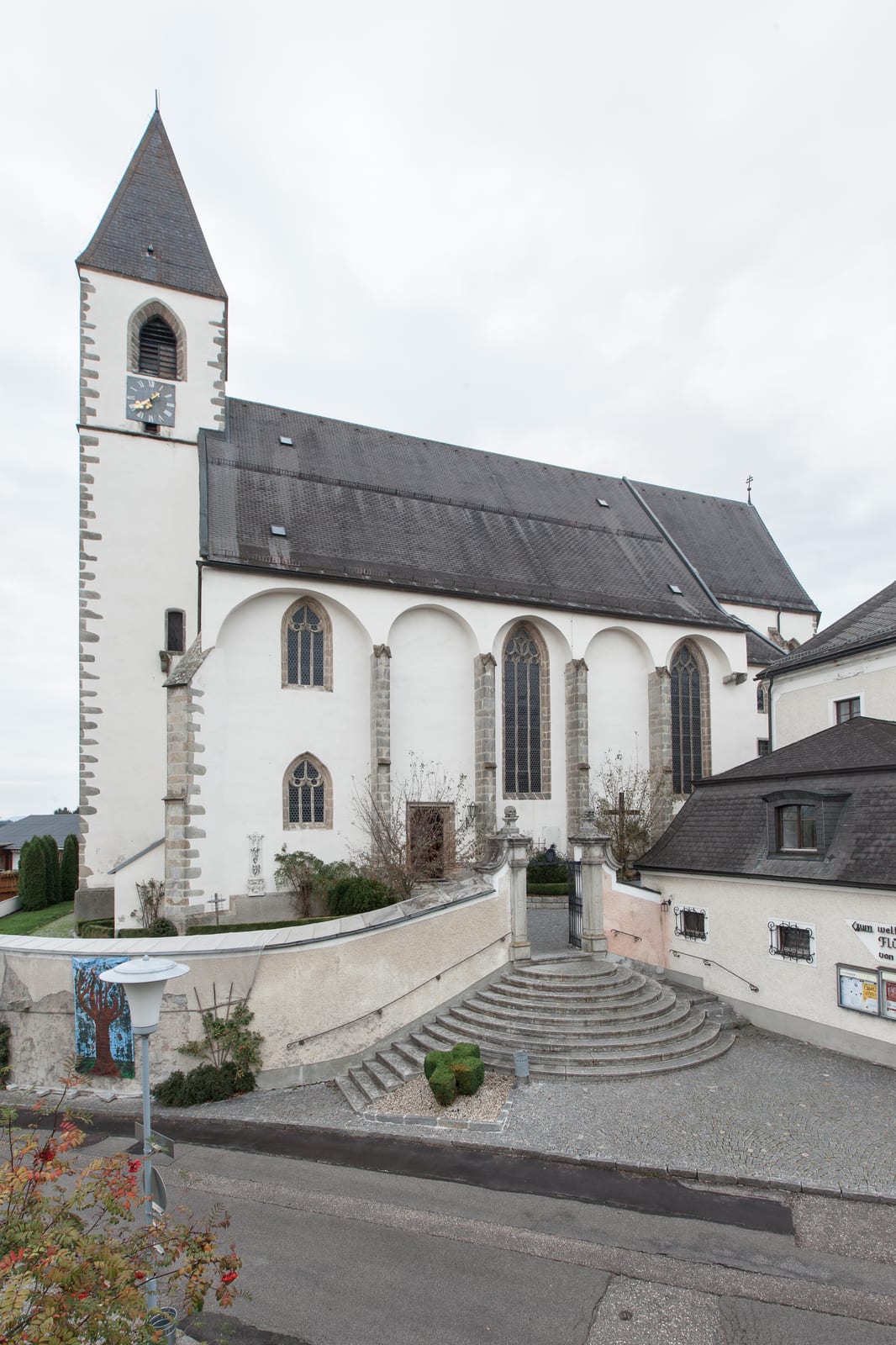 Standortansicht von Pfarrkirche Kefermarkt in Kefermarkt