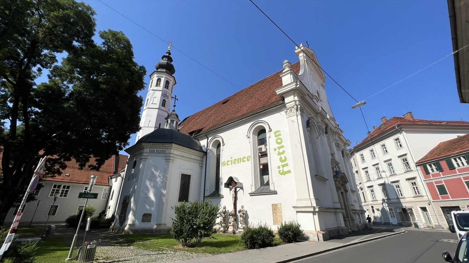 Standortansicht von Stadtpfarrkirche Graz St Andrä in Graz