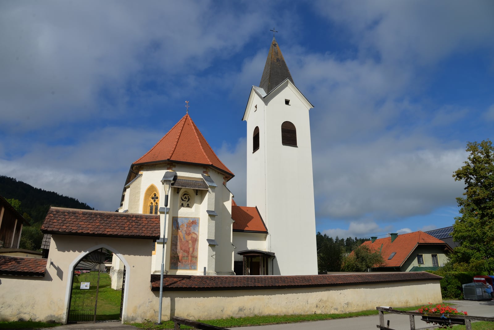 Standortansicht von Filialkirche Wackendorf in Globasnitz