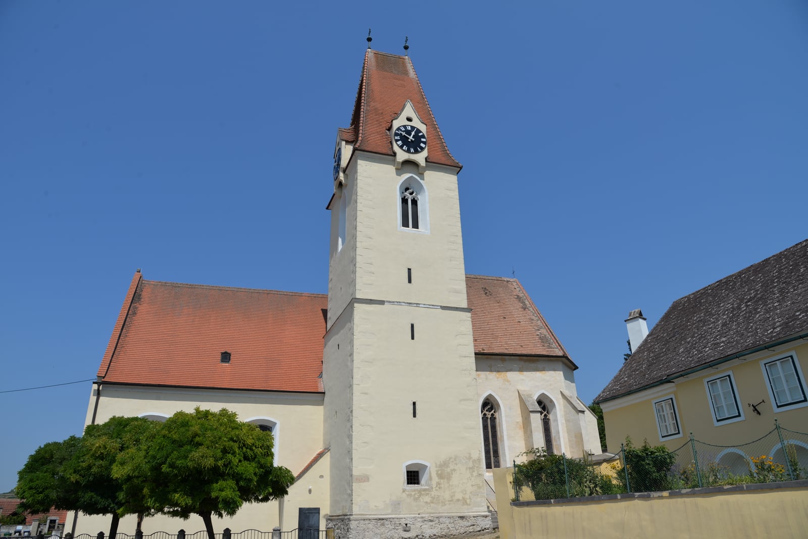 Standortansicht von Pfarrkirche Schönberg am Kamp in Schönberg am Kamp
