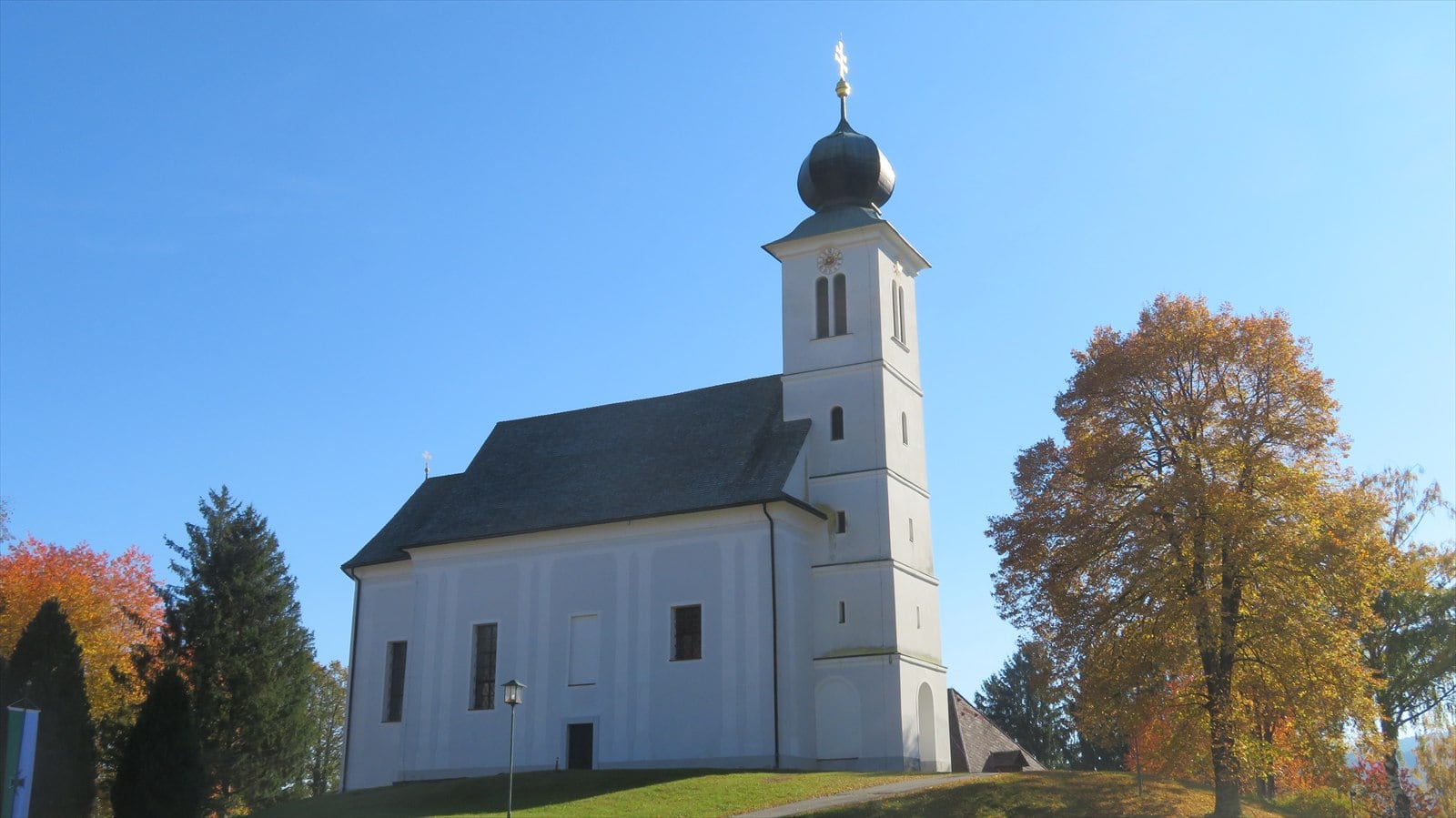Standortansicht von Pfarrkirche St Oswald ob Eibiswald in Eibiswald