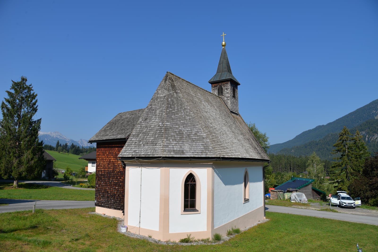 Standortansicht von Filialkirche Radochsberg in Abtenau