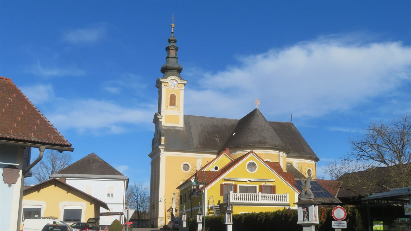 Standortansicht von Pfarrkirche Gabersdorf in Gabersdorf