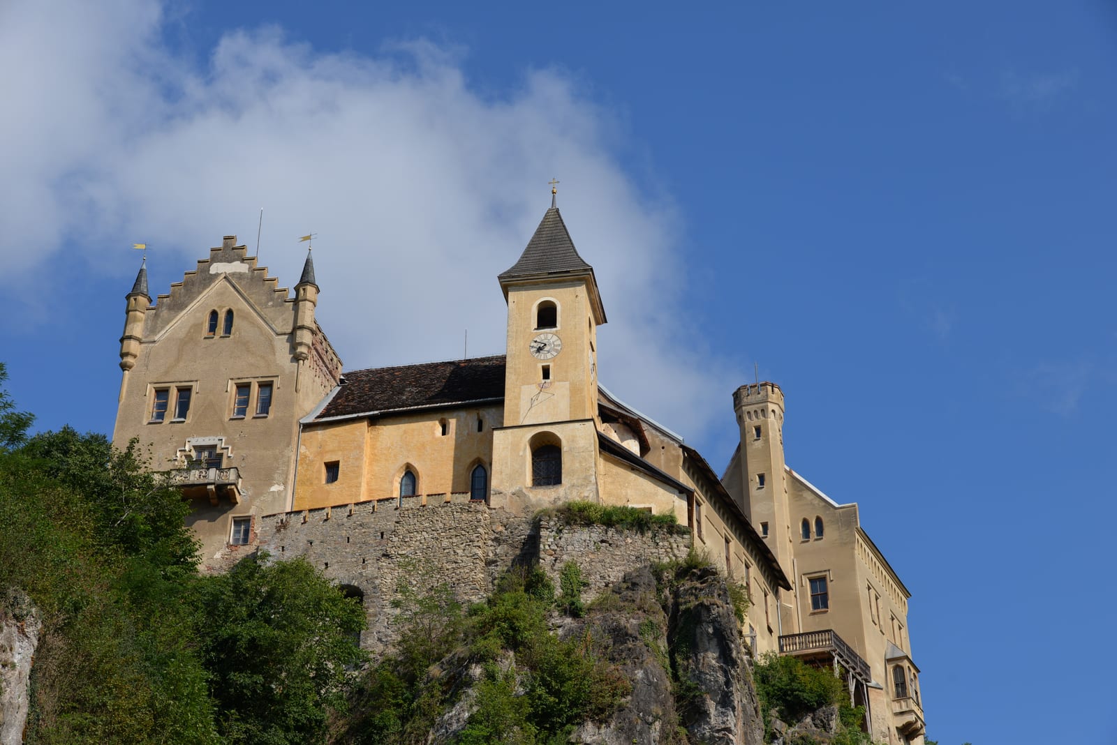Standortansicht von Schlosskirche Eberstein in Eberstein