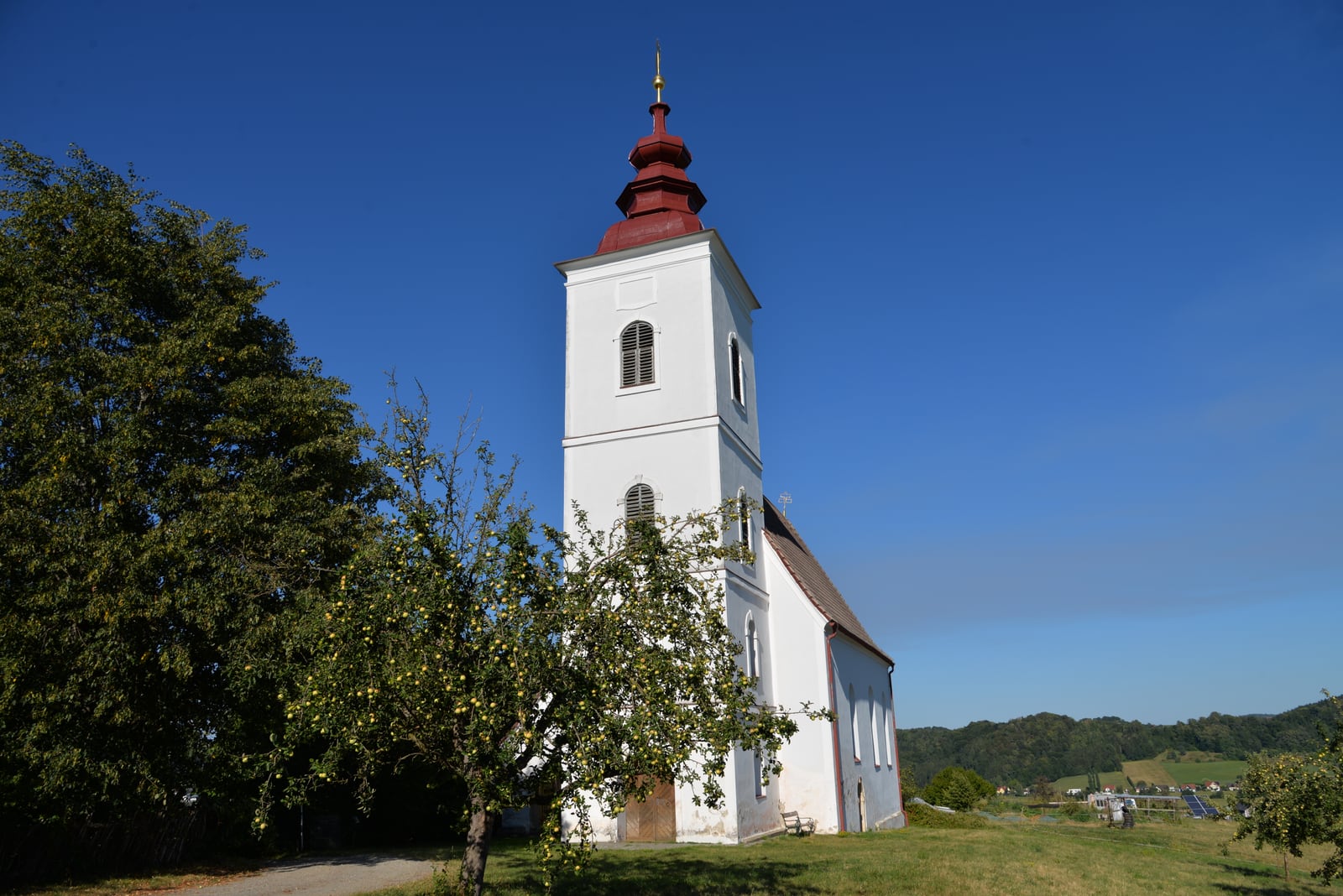 Standortansicht von Filialkirche St Anna, Kirchbach in Kirchbach-Zerlach