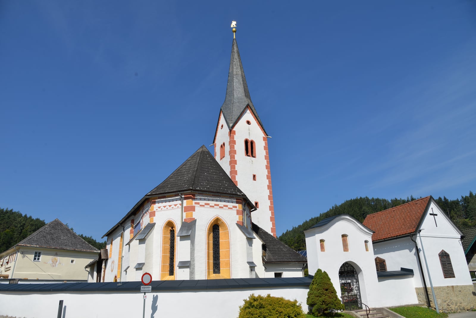 Standortansicht von Pfarrkirche Rinkenberg in Bleiburg