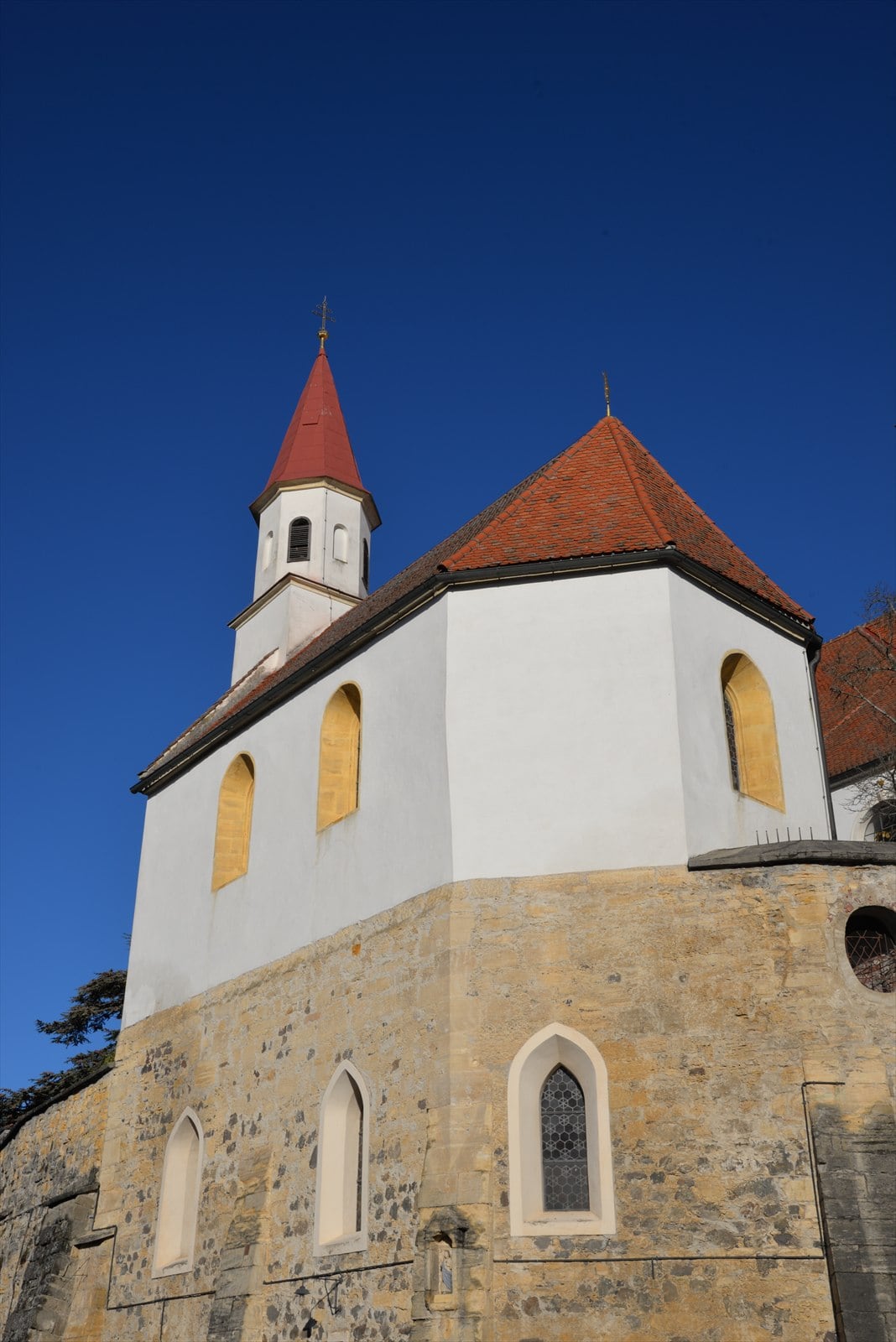 Standortansicht von Filialkirche St Sebastian Straden in Straden