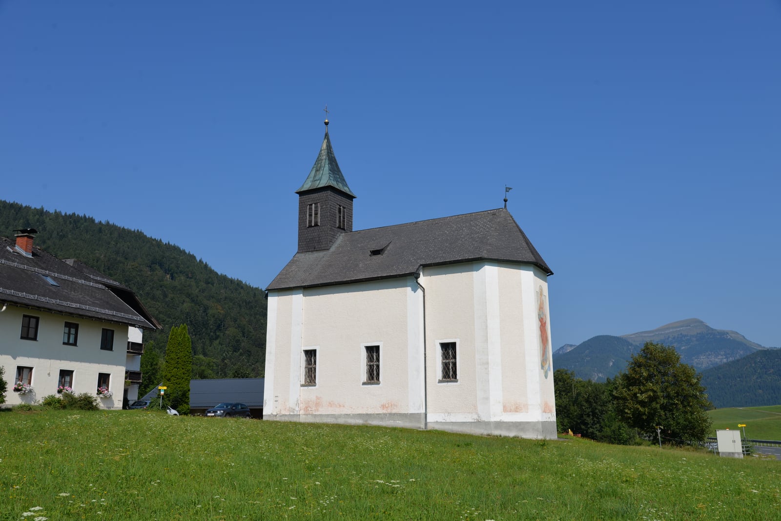 Standortansicht von Filialkirche Mühlrain in Abtenau
