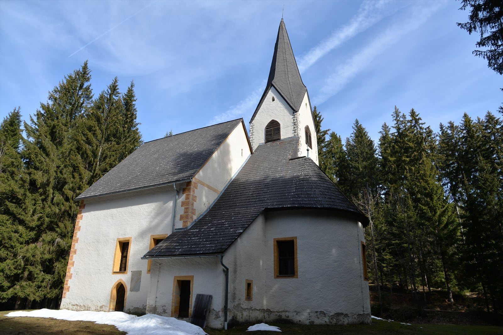 Standortansicht von Filialkirche St Leonhard Soboth in Eibiswald