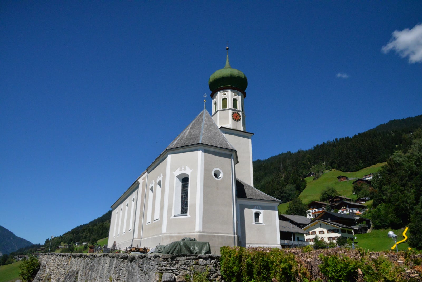 Standortansicht von Pfarrkirche Bartholomäberg in Bartholomäberg