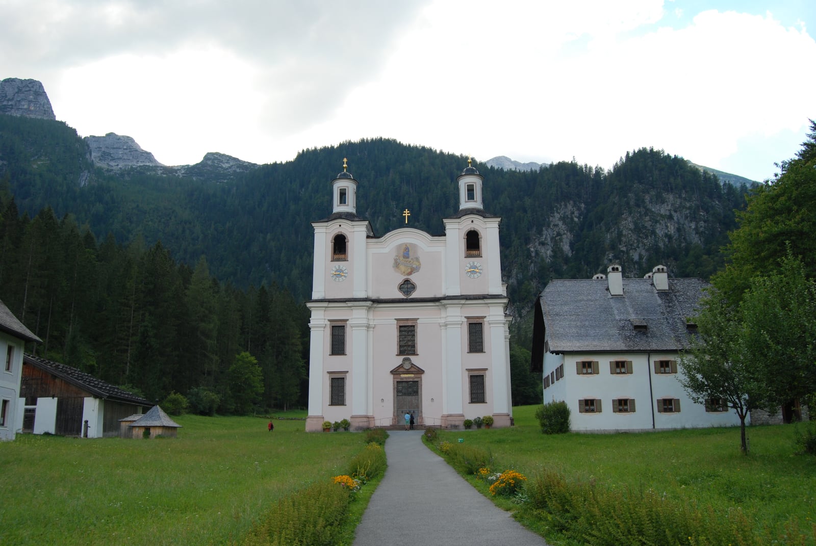 Standortansicht von Wallfahrtskirche Maria Kirchental in St. Martin bei Lofer