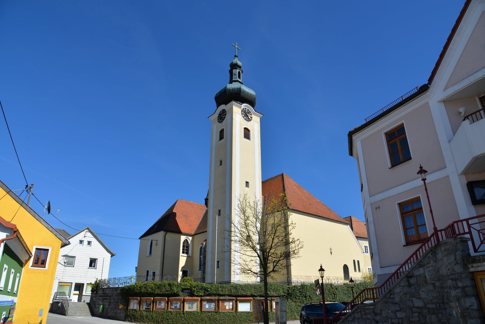 Standortansicht von Pfarrkirche Leopoldschlag in Leopoldschlag