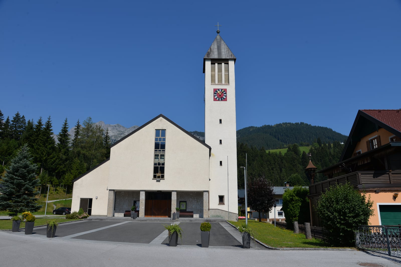 Standortansicht von Filialkirche Lungötz in Annaberg-Lungötz