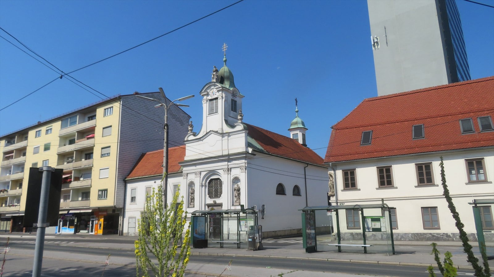Standortansicht von Welsche Kirche Graz St Andrä in Graz