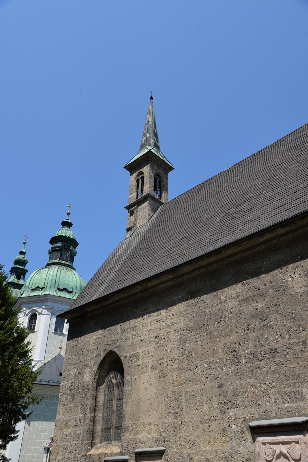 Standortansicht von Erzabtei St Peter - Margarethenkapelle in Salzburg