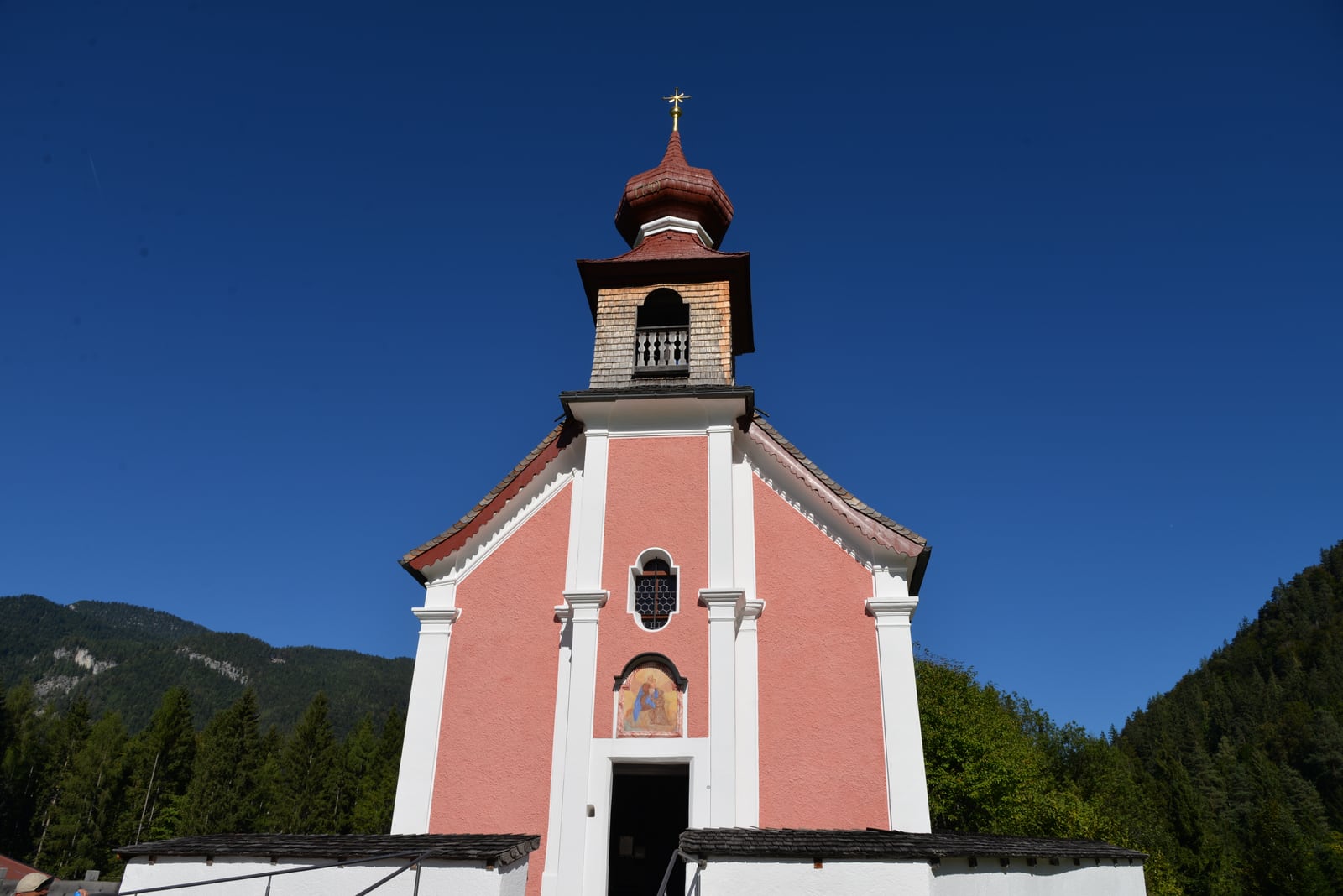 Standortansicht von Filialkirche Au in Lofer