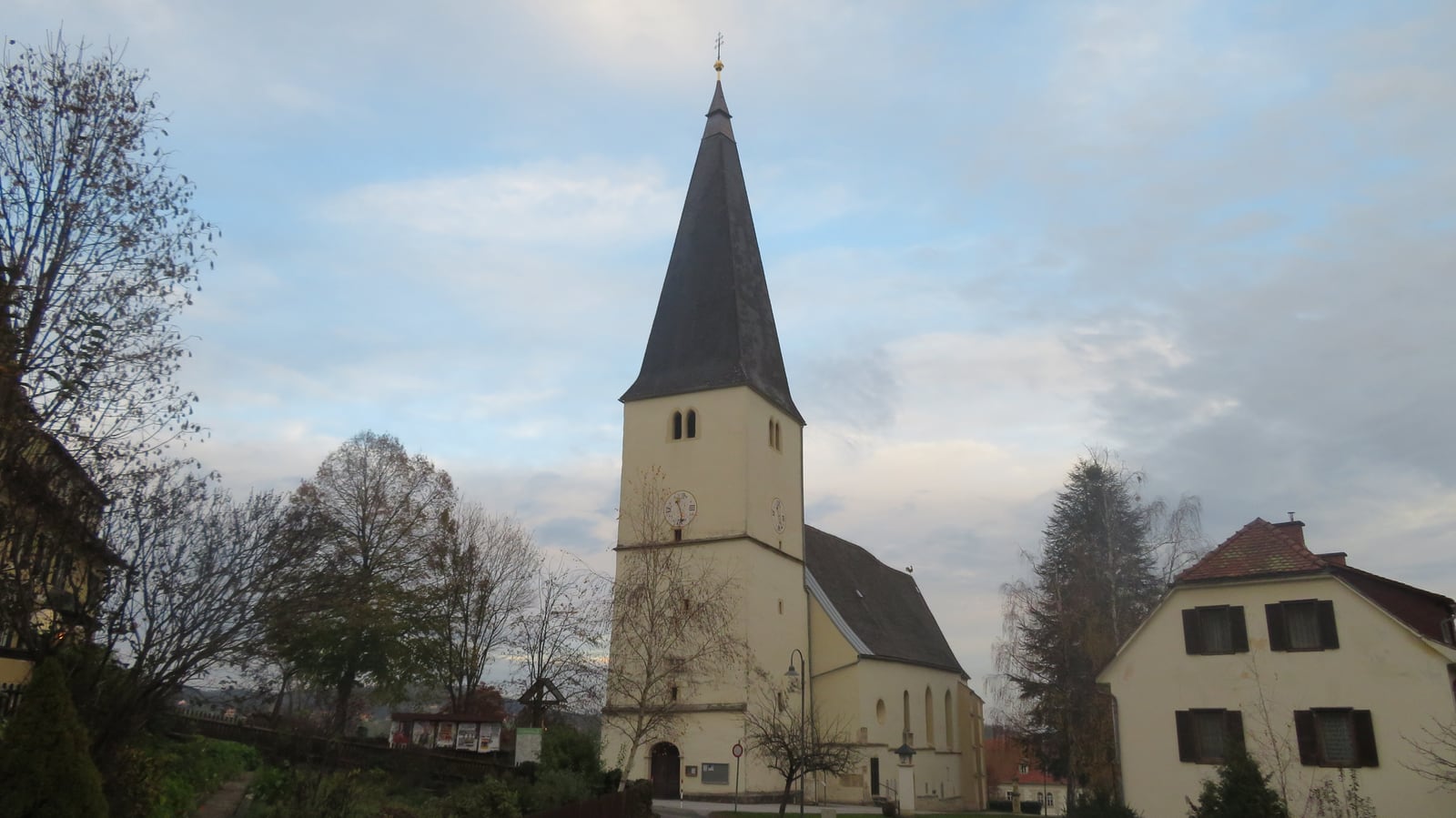 Standortansicht von Pfarrkirche Stallhofen in Stallhofen