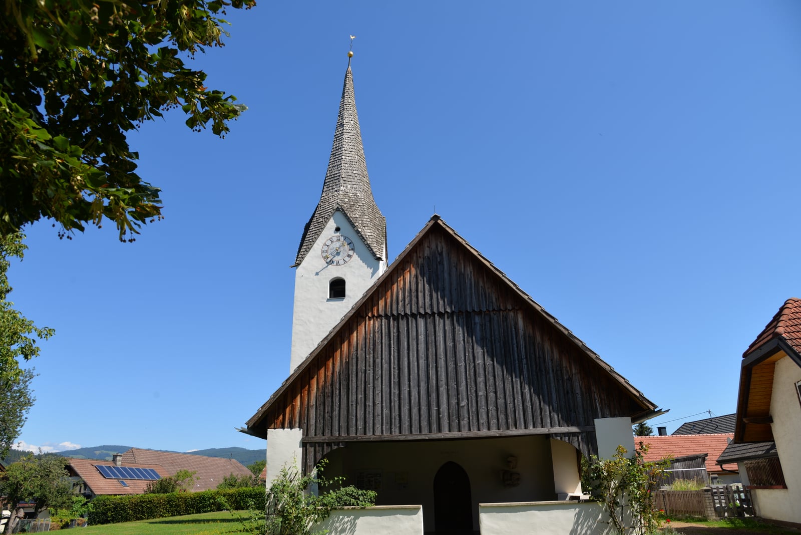 Standortansicht von Filialkirche Hof in Feistritz ob Bleiburg