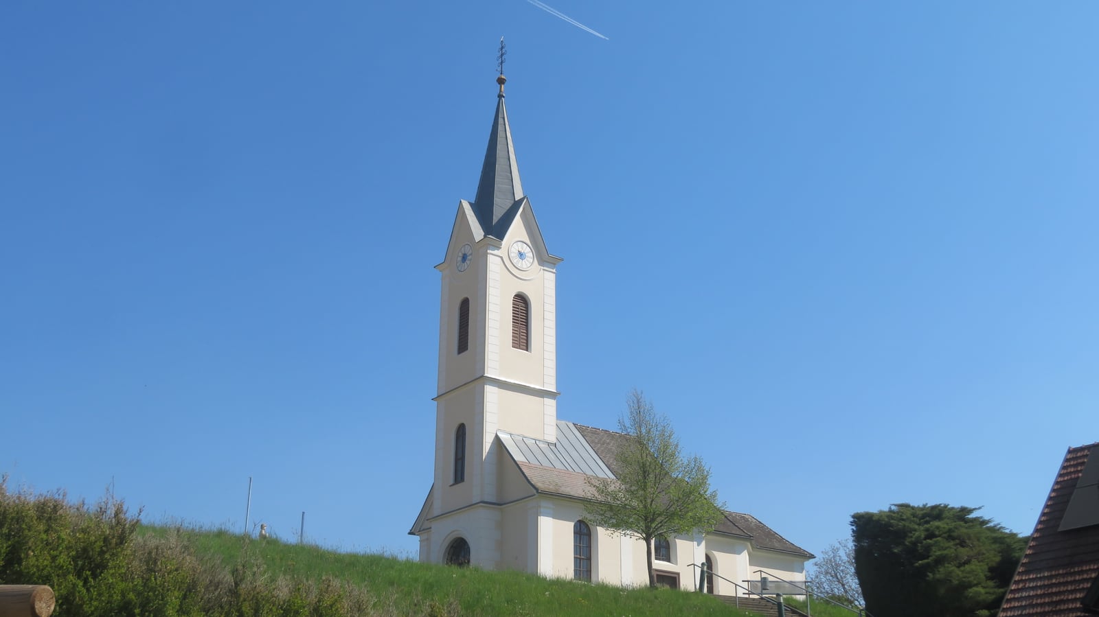 Standortansicht von Filialkirche Maria Helfbrunn in Deutsch Goritz