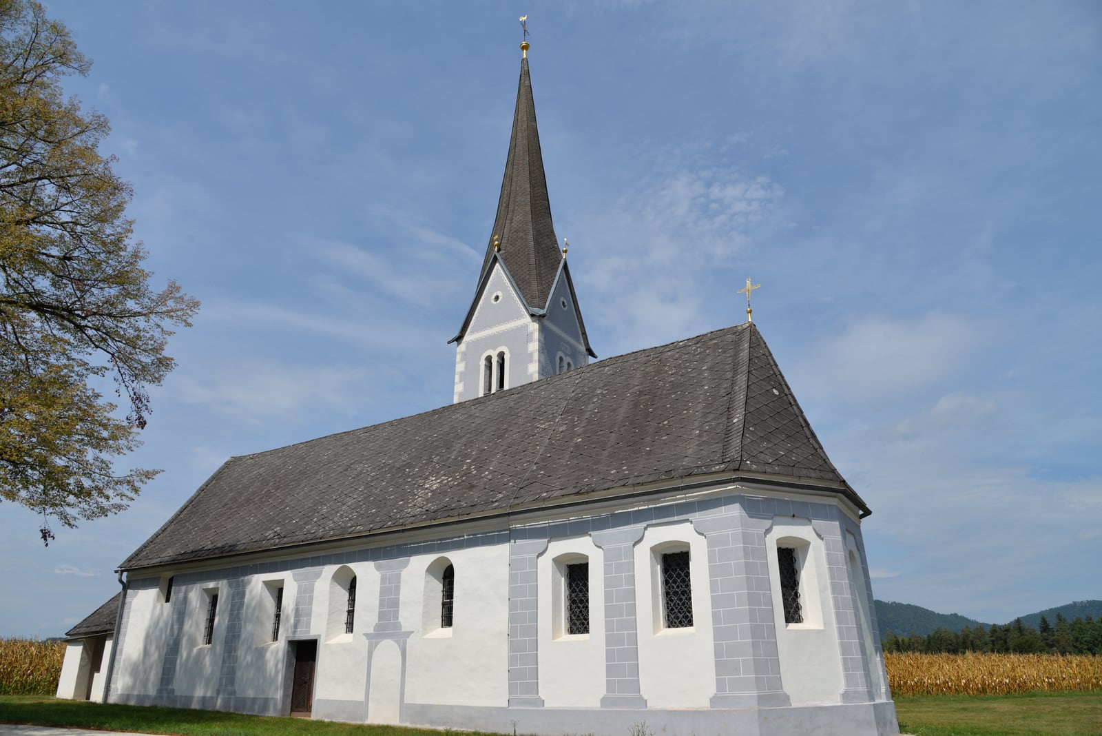 Standortansicht von Filialkirche St Luzia in Bleiburg