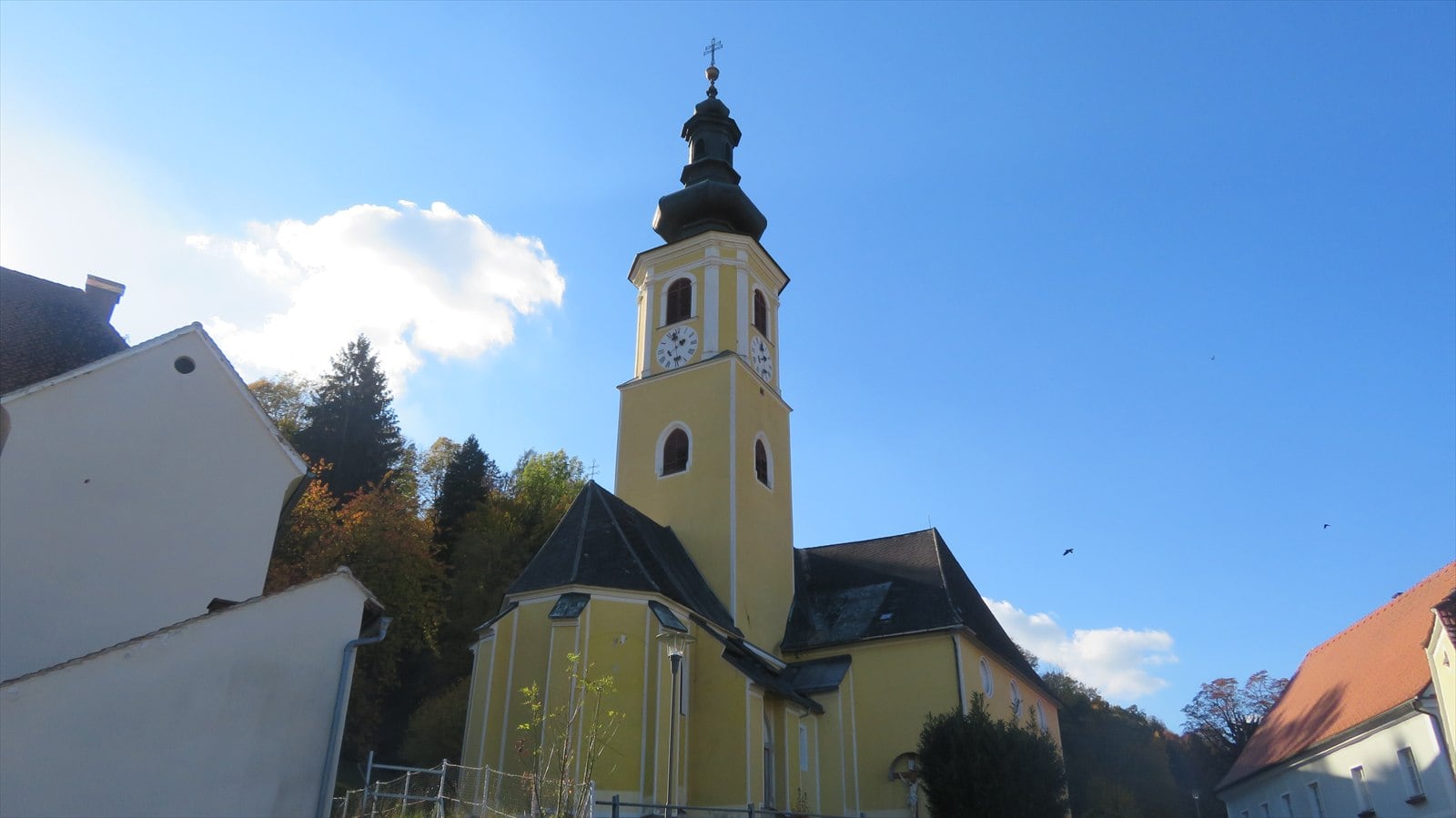 Standortansicht von Pfarrkirche Schwanberg in Bad Schwanberg