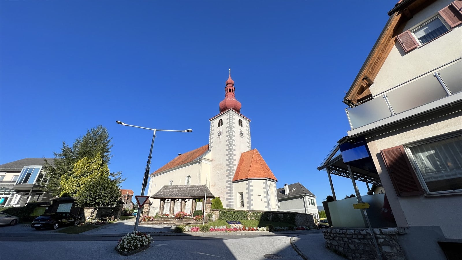 Standortansicht von Pfarrkirche Edelschrott in Edelschrott