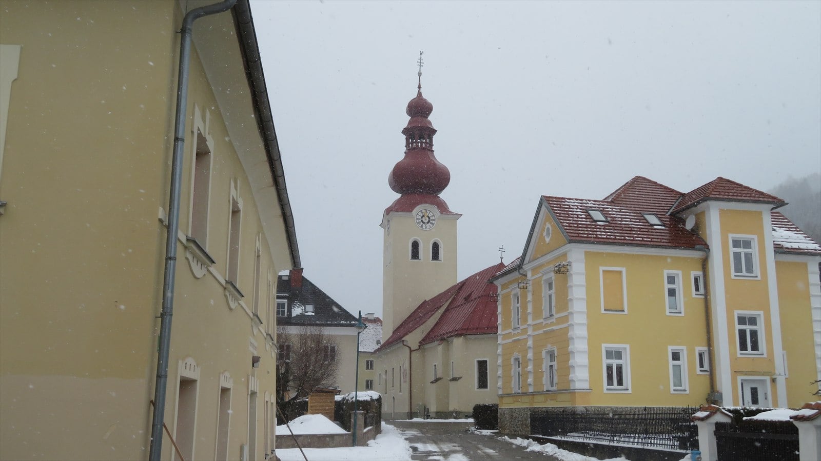 Standortansicht von Pfarrkirche Oberzeiring in Pölstal